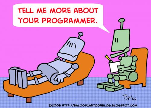 Robots Programmer Psychiatrist