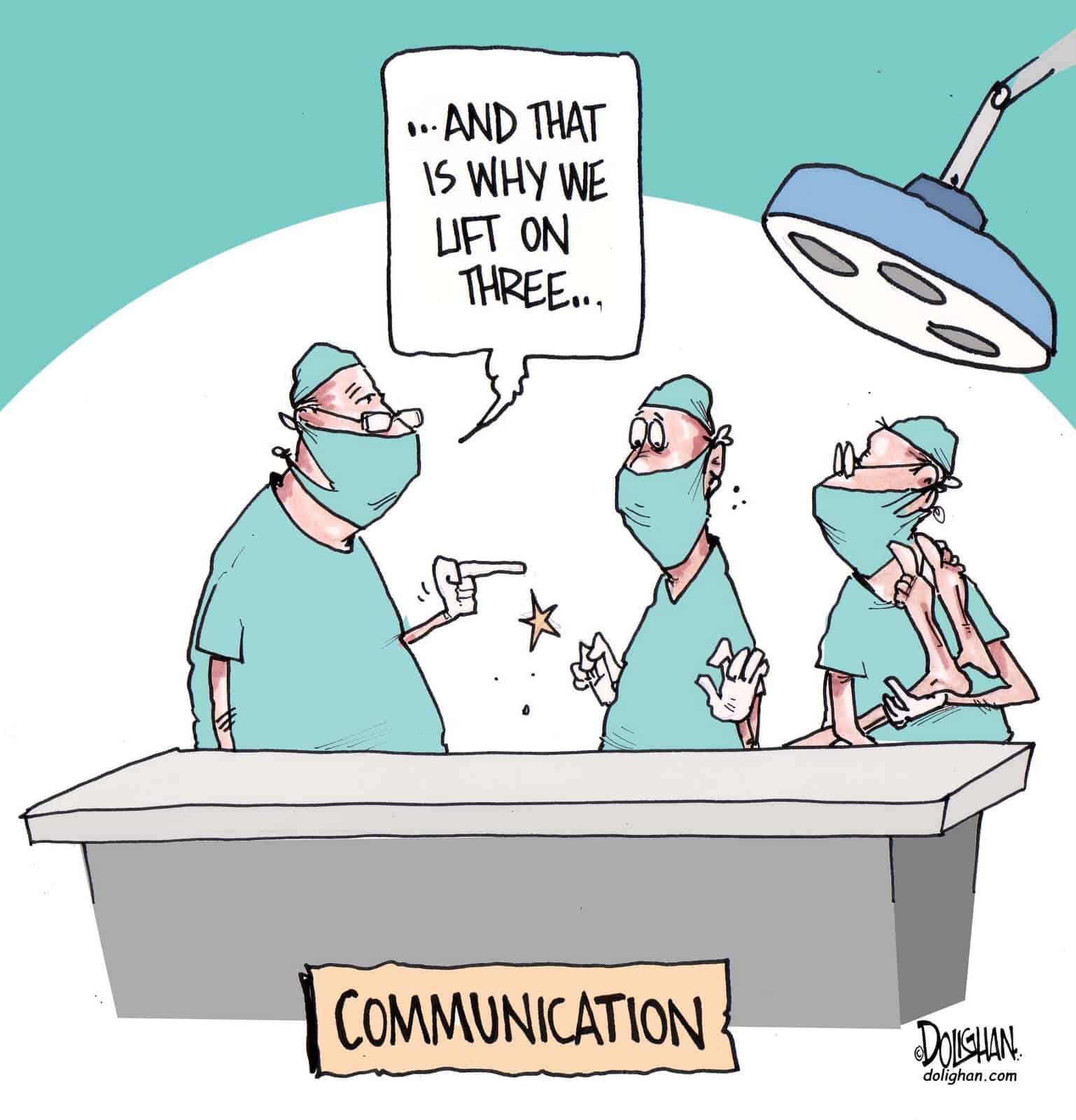 Communication Cartoon