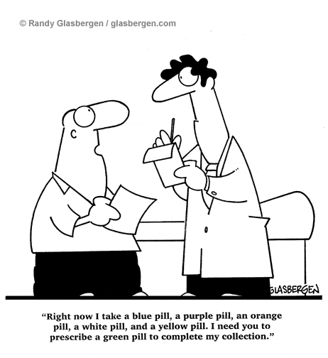 Prescription Pills Cartoon