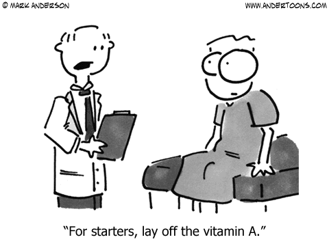 Vitamins Cartoon
