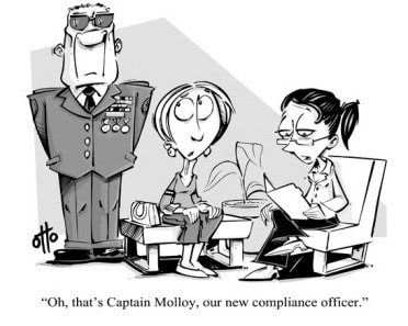 Office Compliance Cartoon