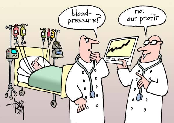 Healthcare Costs Cartoon