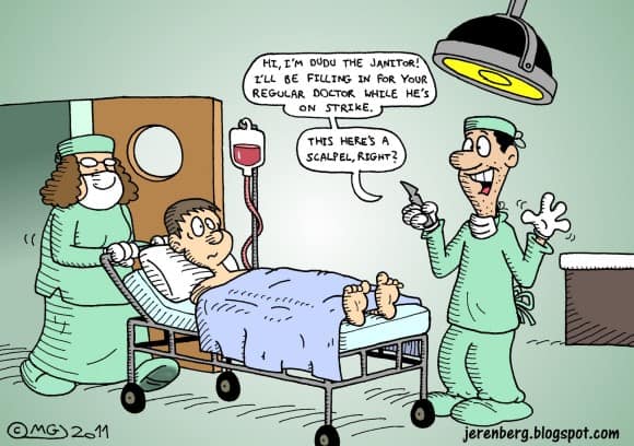 Back Surgery Cartoon