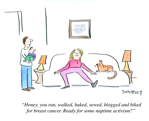 Cancer Activism Cartoon