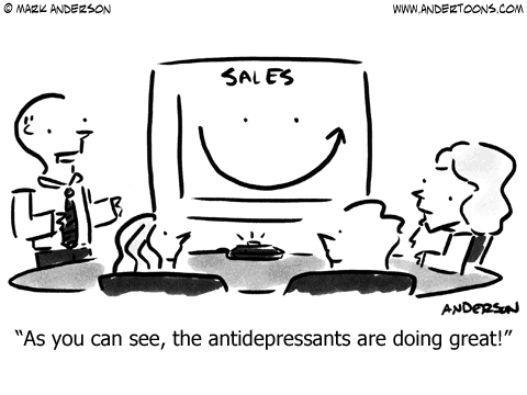 Antidepressants Cartoon