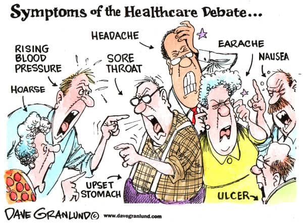 Symptoms of Healthcare Debate