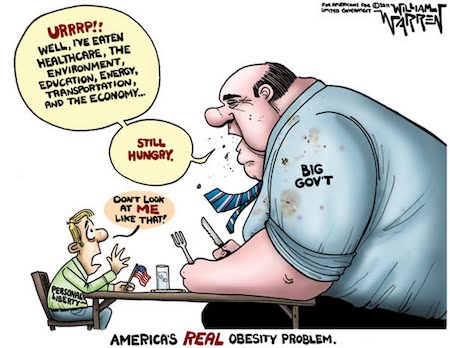 Real Obesity Problem Cartoon