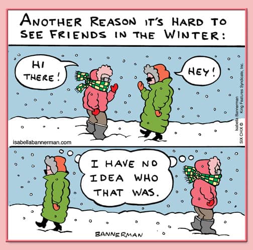 Winter Funny Cartoon