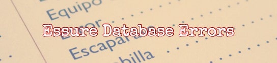 Essure Database Errors