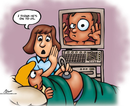 Funny Pregnancy Cartoon