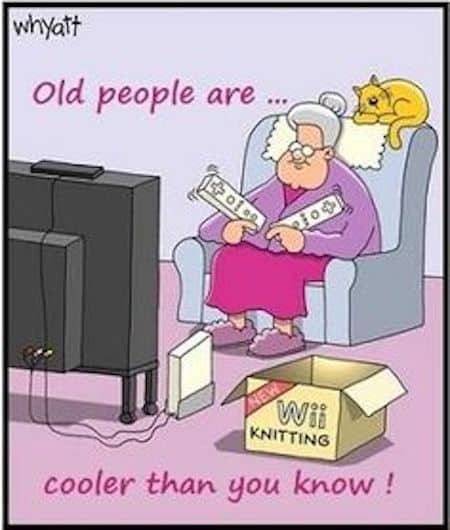 Old People and Tech Funny