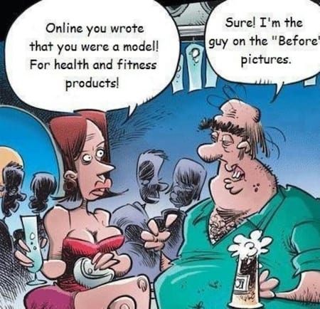 Men's Health Funny Cartoon