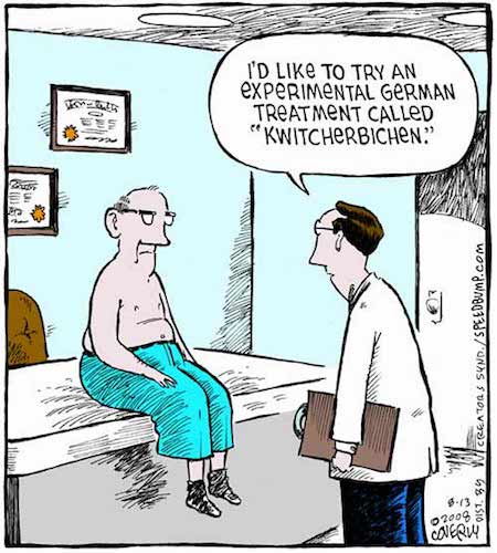 Back Pain Funny Cartoon