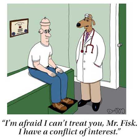 Funny Health Help Cartoon