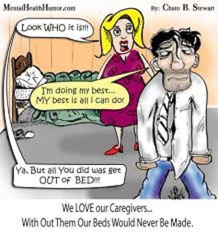 Mental Illness Funny Cartoon