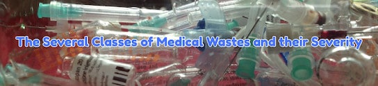 Classes of Medical Wastes Header