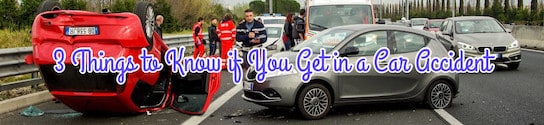 Things to Know if You Get in a Car Accident
