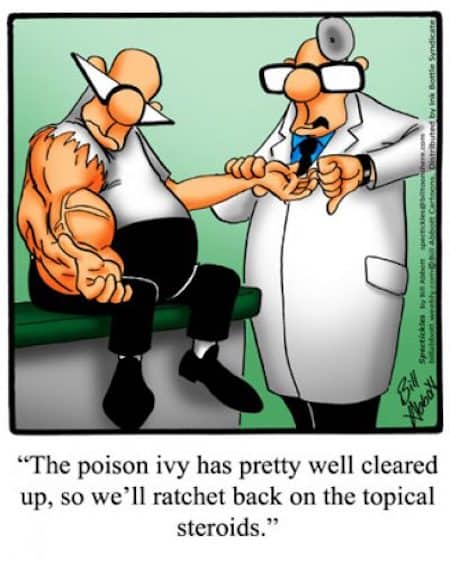 Funny Steroids Cartoon Blog Post