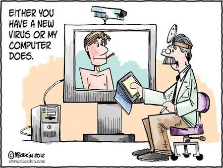 Funny Electronic Health Records Cartoon