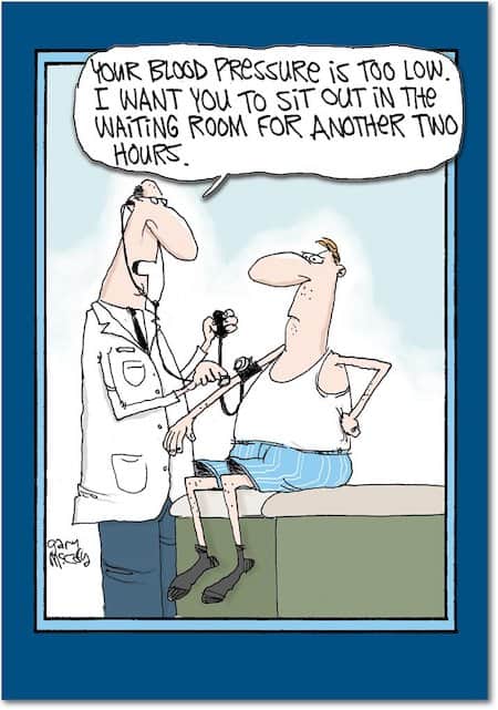 Funny Blood Pressure Cartoon