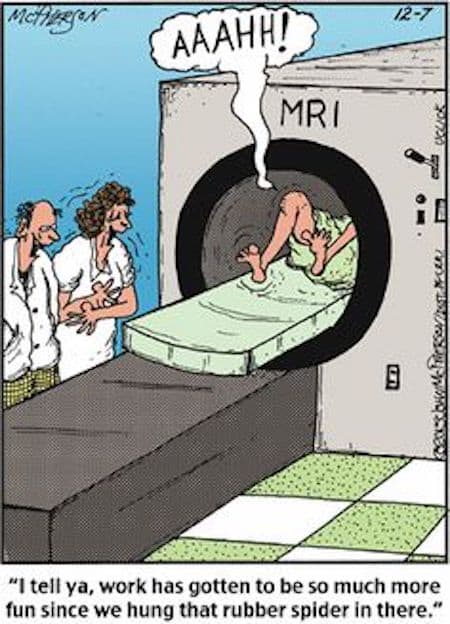Funny MRI Scan Cartoon