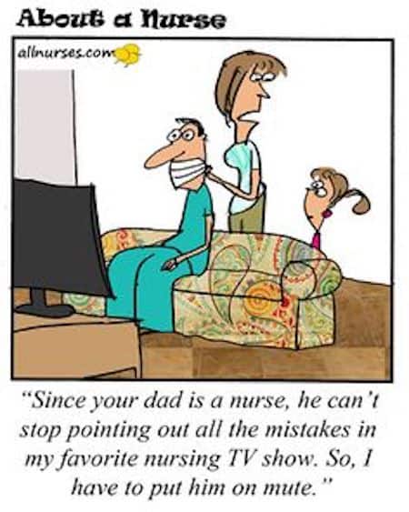 Funny Medical Professional Cartoon