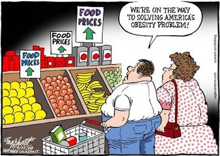 Funny Food Supply Cartoon