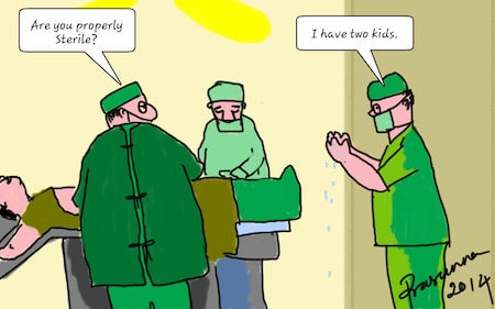 Funny Sterilization Cartoon