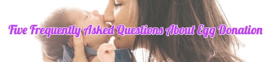 Five Frequently Asked Questions About Egg Donation