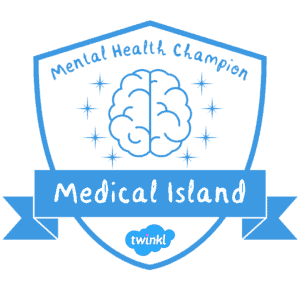 Twinkl badge - Medical Island